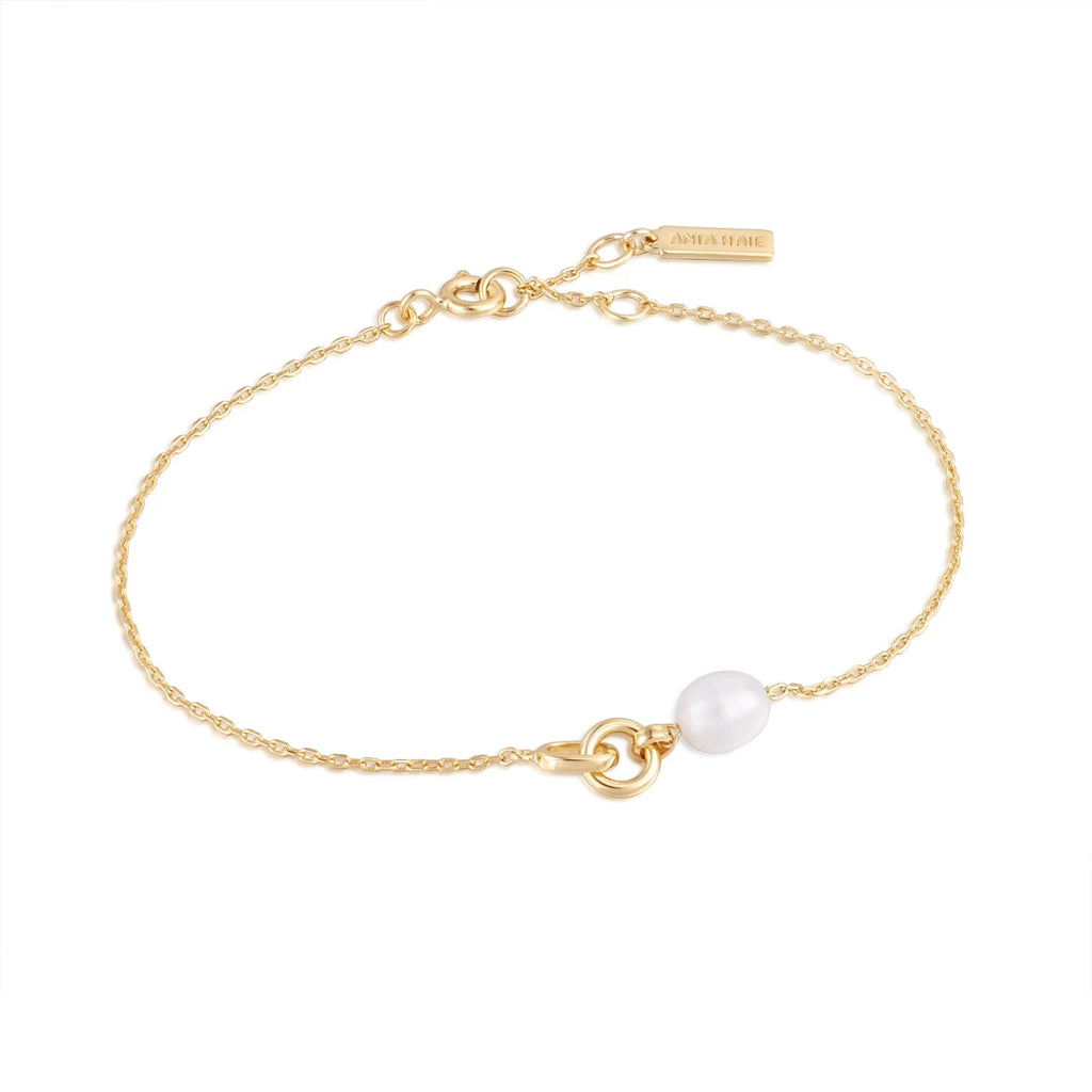 Pearl Power - Pearl Link Chain Bracelet - 2 colours