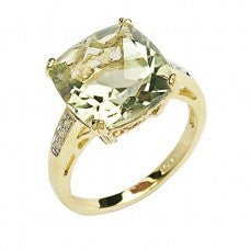 Green amethyst deals ring australia