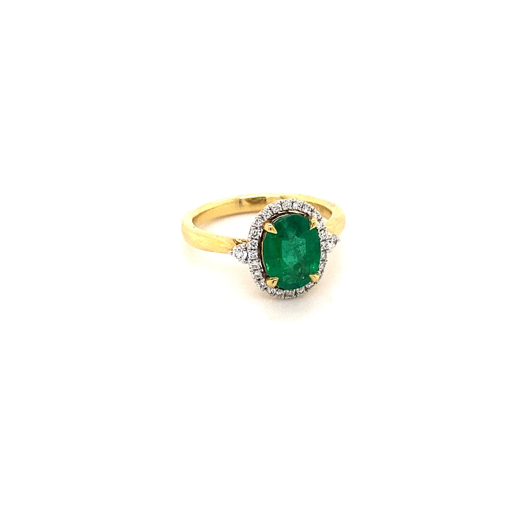 Amanda Emerald Ring