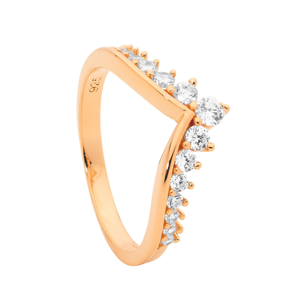 Ring - Princess CZ - 3 Colours & Sizes