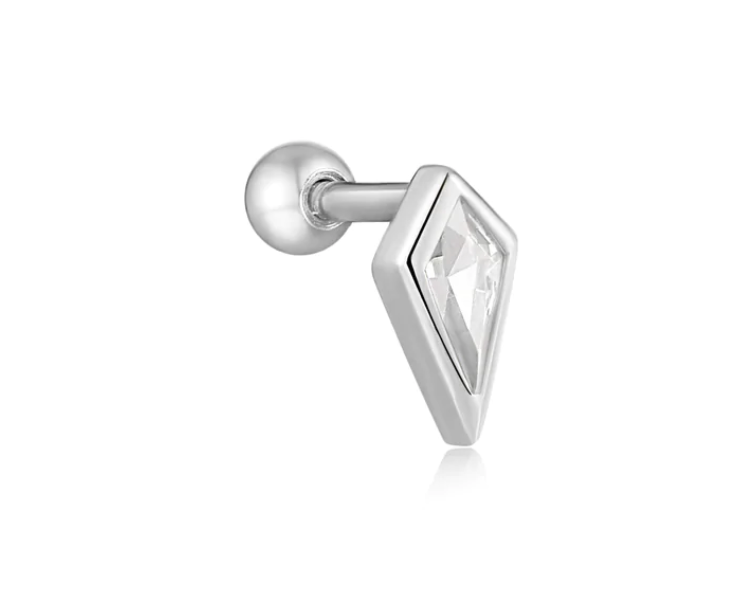 Dance 'Til Dawn - Sparkle Emblem Single Barbell Studs - 3 colours available