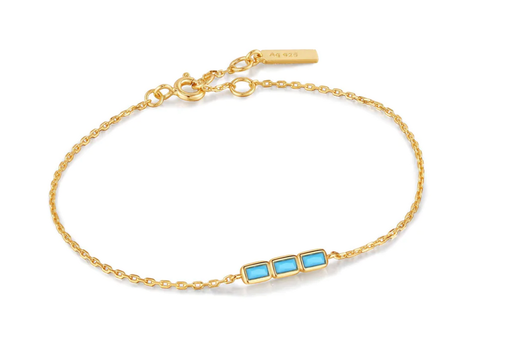 Into The Blue - Turquoise Bar Bracelet