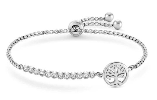 Stainless Steel Milleluci Tree of Life Bracelet