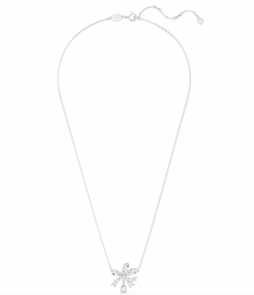 Volta Silver Bow Pendant – Forever Jewellery Online