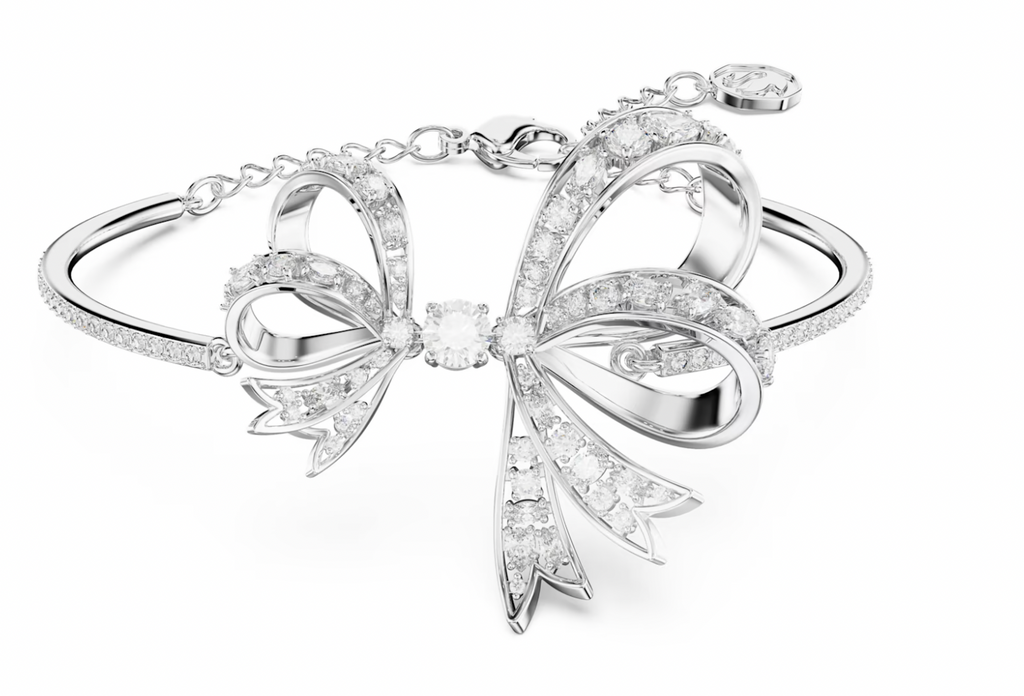 Volta Silver Bow Bangle